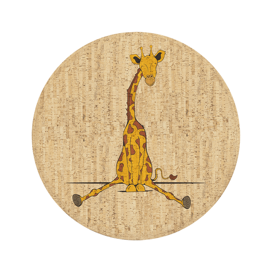 Kinderteppich "Sidney die Giraffe" - Corkando GmbH