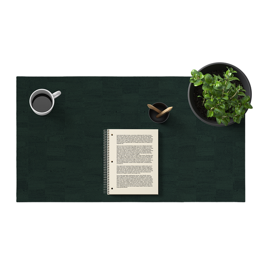 Schreibtischunterlage "Smaragdgrün-Luxury" - Corkando GmbH