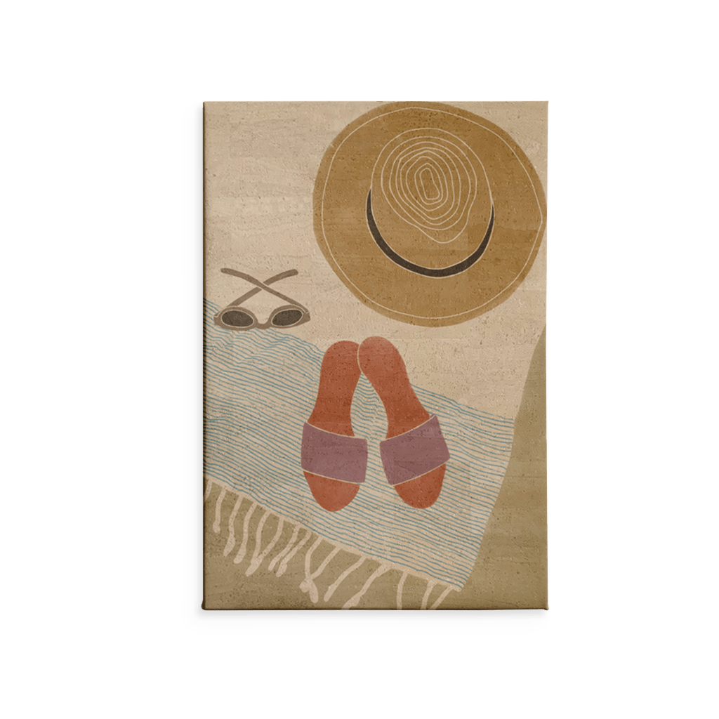 Am Strand Accessoires / Kunstdruck - Corkando GmbH