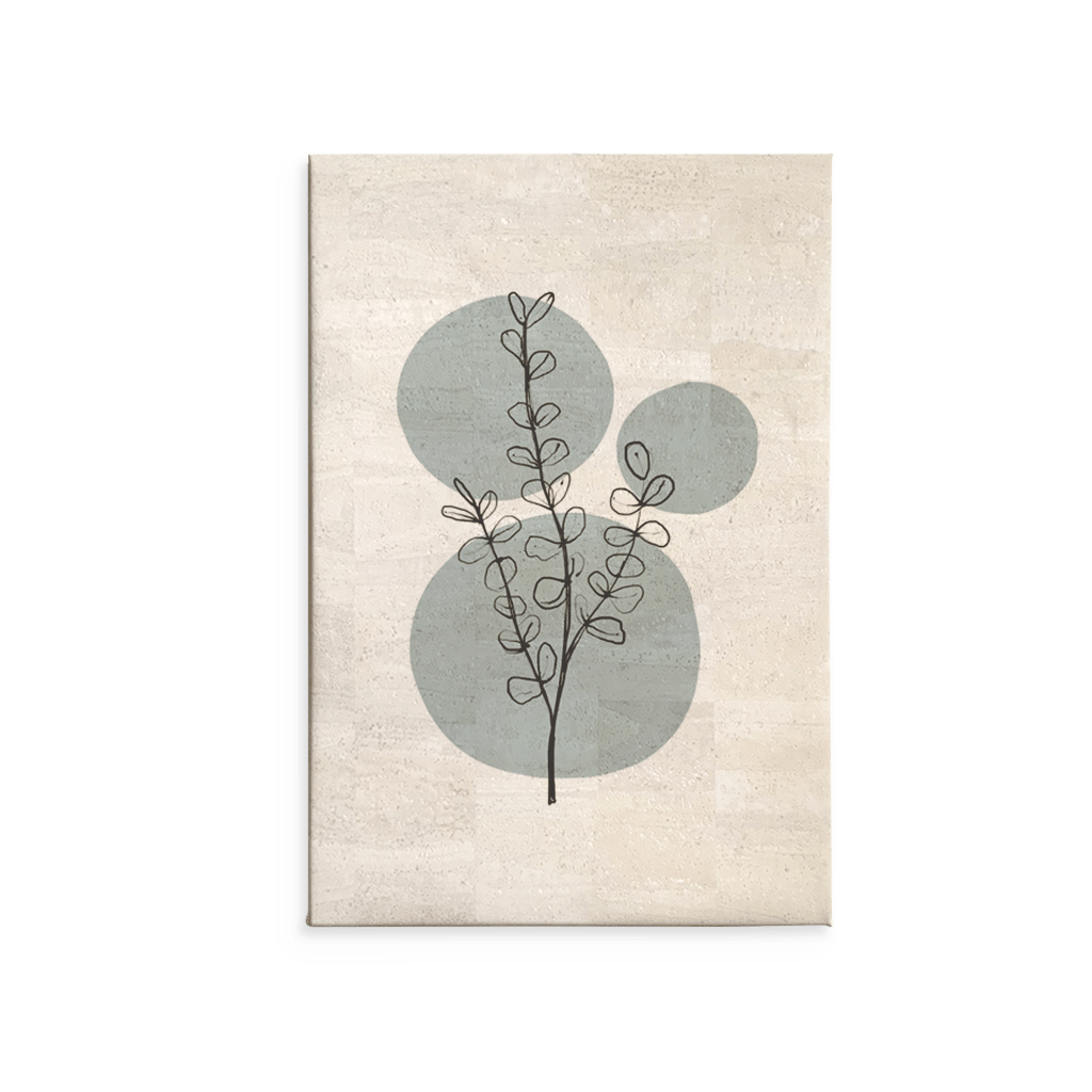 Delicate Botanicals - Eukalyptus / Kunstdruck - Corkando GmbH