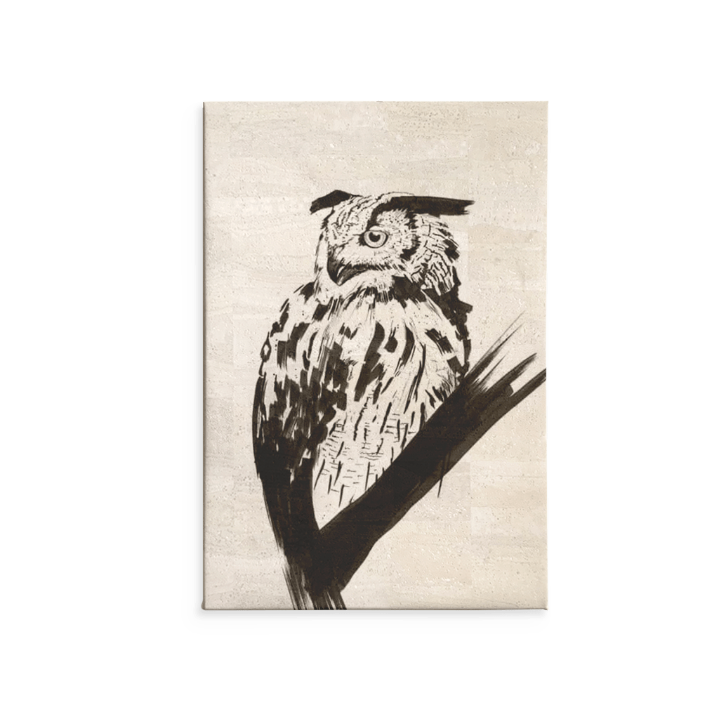 Eagle Owl / Kunstdruck - Corkando GmbH