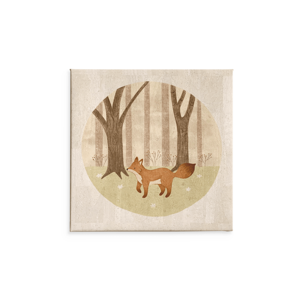 Fuchs im Wald / Kunstdruck - Corkando GmbH