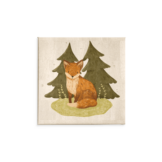 Fuchs im Wald / Kunstdruck - Corkando GmbH