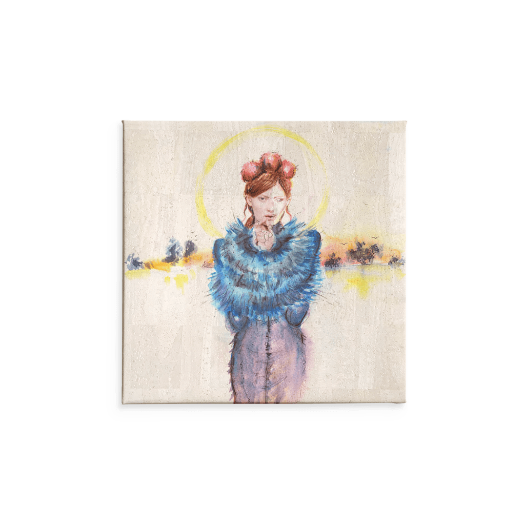 Holy Bluebird / Kunstdruck - Corkando GmbH