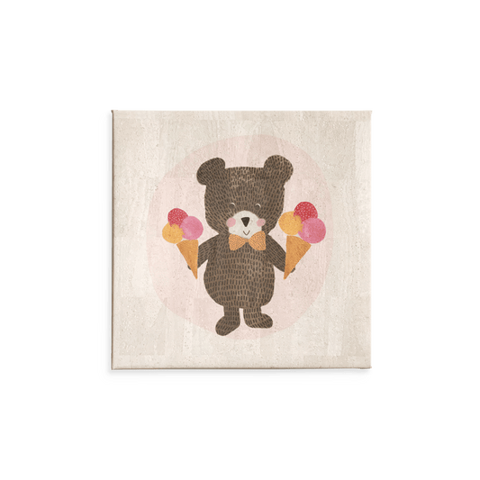 Icecream Bear / Kunstdruck - Corkando GmbH