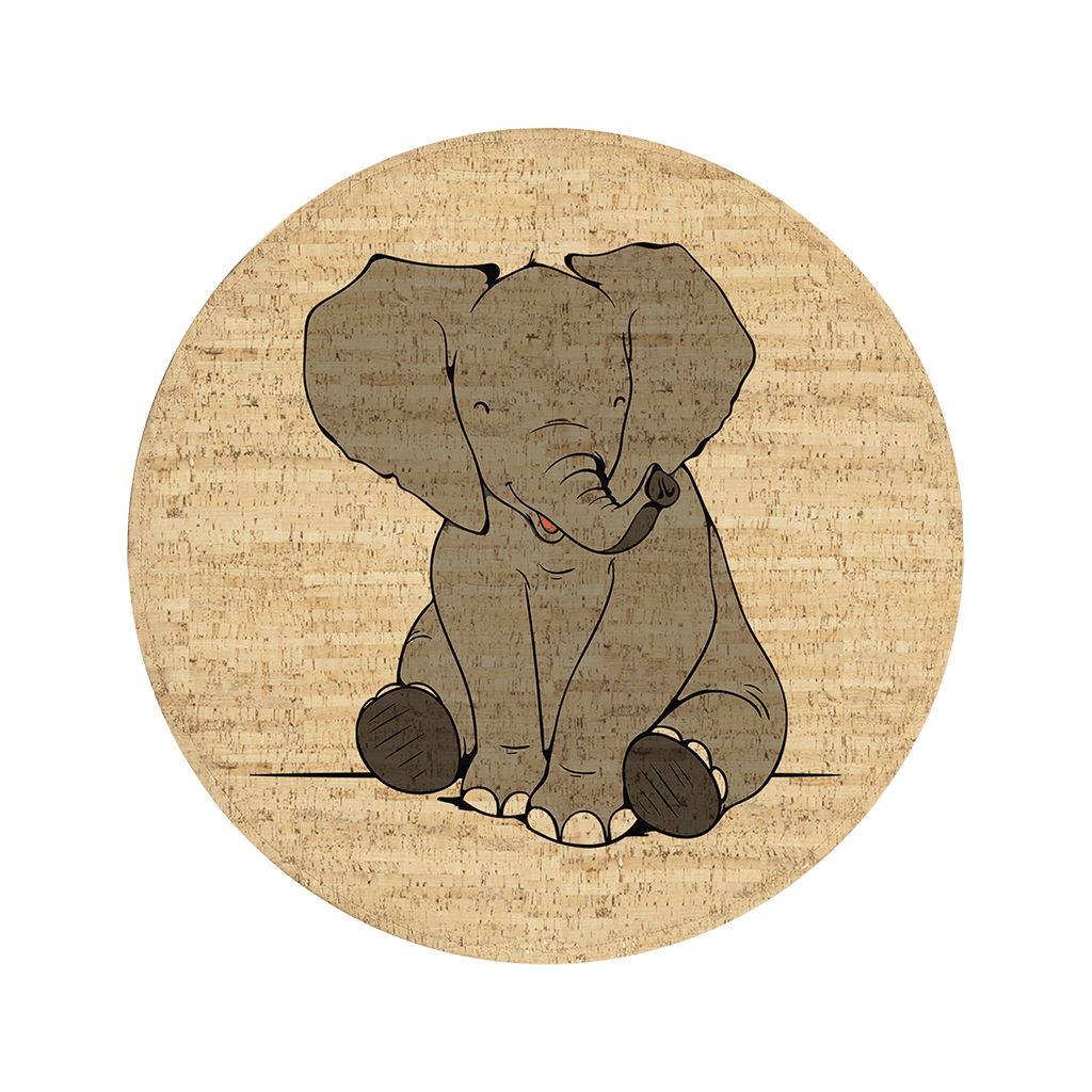 Kinderteppich "Noah der Elefant" - Corkando GmbH