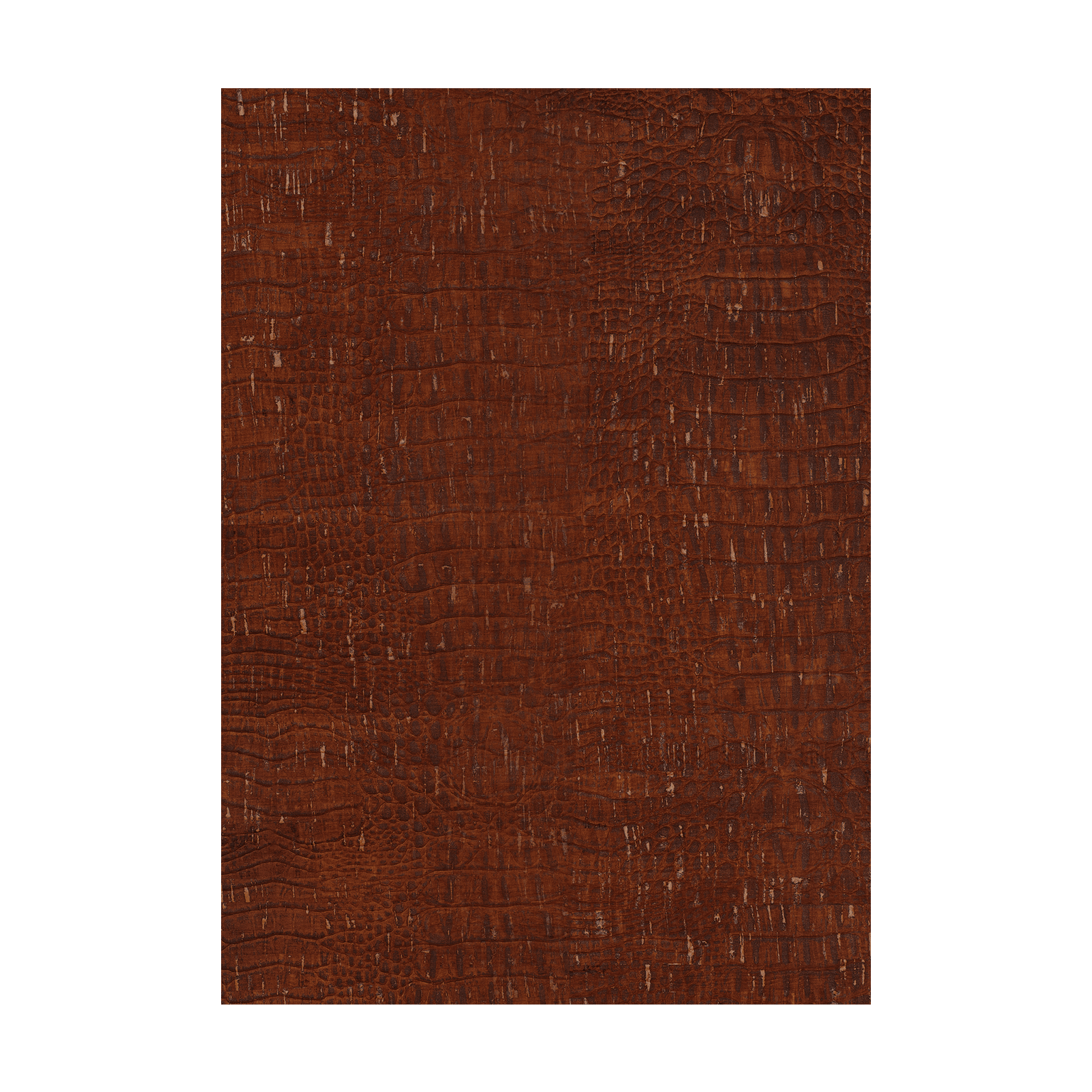 Teppich "Croco" braun -  LIMITIERTE EDITION - Corkando GmbH