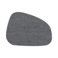 Tischset "Grau - Abstrakte Form I " / 4er Set - Corkando GmbH
