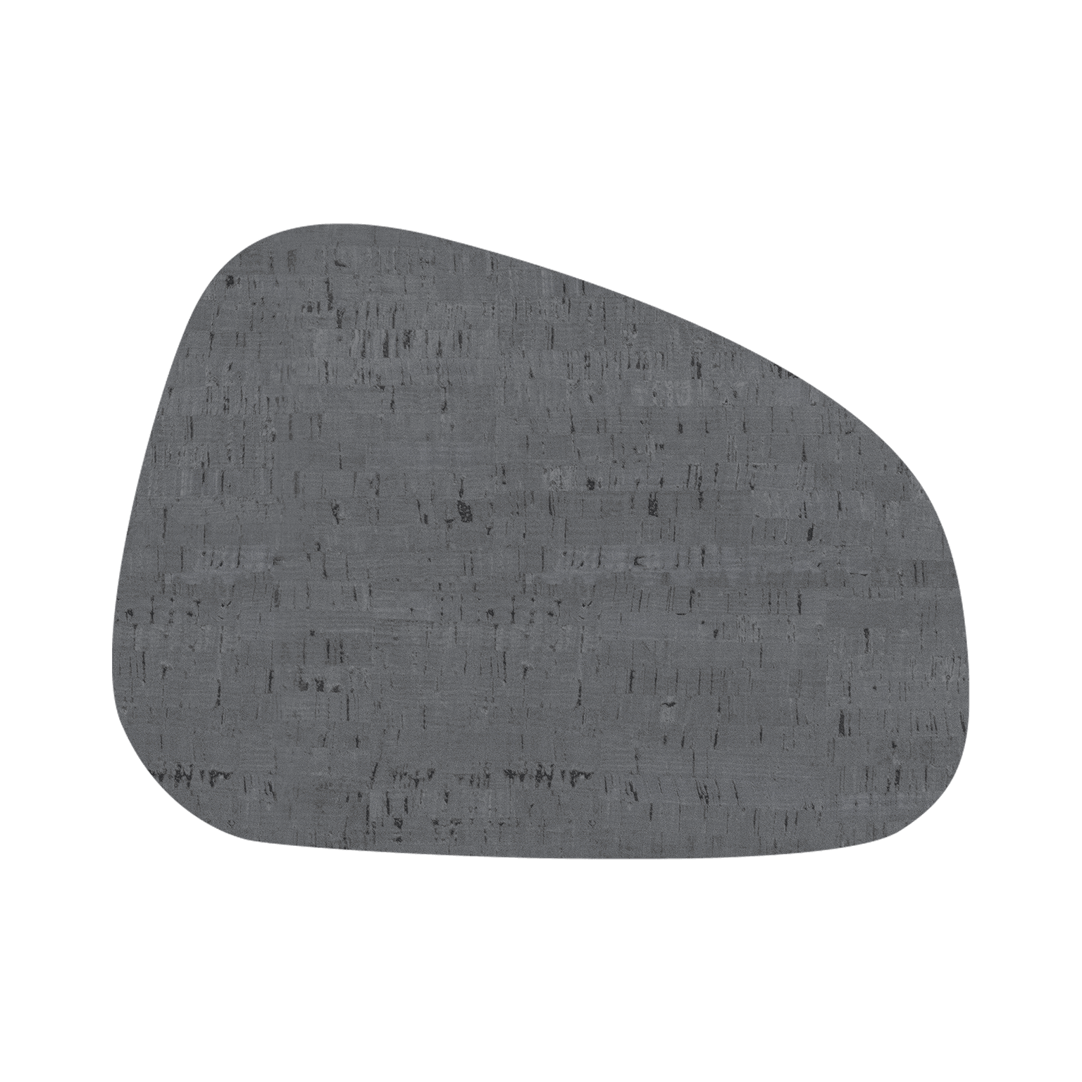 Tischset "Grau - Abstrakte Form I " / 4er Set - Corkando GmbH