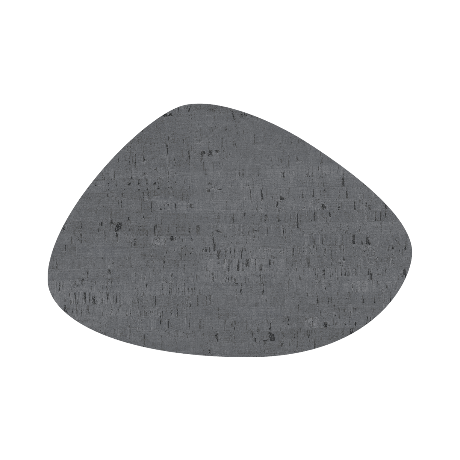 Tischset "Grau - Abstrakte Form II " / 4er Set - Corkando GmbH