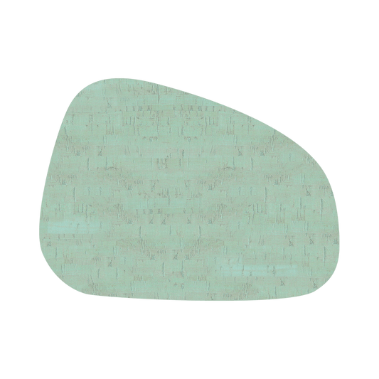 Tischset "Mint - Abstrakte Form I ", 4-tlg. - Corkando GmbH