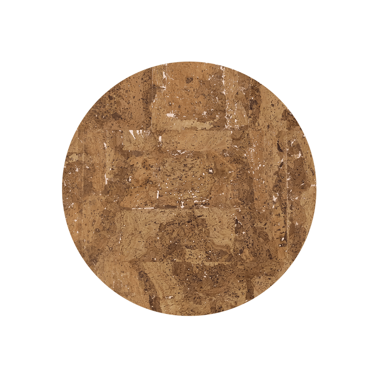 Tischset "Rustic" bronze / 4er Set, rund - LIMITIERTE EDITION - Corkando GmbH